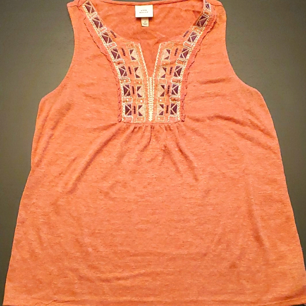 Coral Tank Top